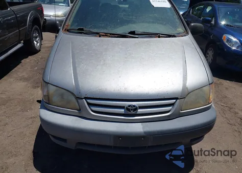 2001 Toyota Sienna Ce from USA, damaged, VIN 4T3ZF19C71U336024